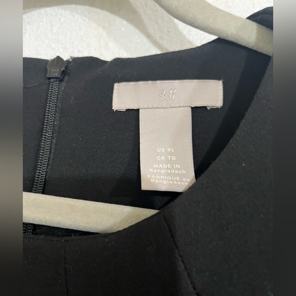 H&M size XL dress career, black pen dress plus size woman - Picture 4 of 5